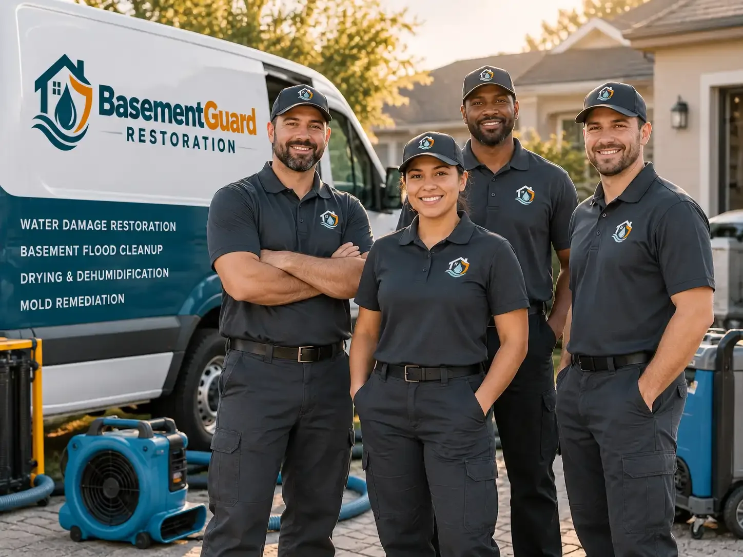 Basement Water Damage Restoration company in Baldwin, ND